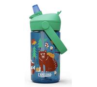 CamelBak Thrive - gourde paille flip enfants 415 ml - étanche - taille adaptée aux enfants - bouchon facile à boire - idéal pour les déplacements - Friendly Forest, taille: OS