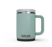 CamelBak - THRIVE MUG, Vacuum Stainless Sl 16OZ, Vaisselle - Adulte Unisexe - vaisselle de boisson, bouteille d’eau, gobelet d’hydratation, bouteille réutilisable, Brume Argentée, OS