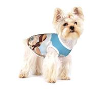CamelDesertDawn T-shirt pour chien de qualité supérieure - 100 % coton doux Ropa Para Perros, parfait pour les chiens de petite et moyenne taille, chemise élégante et confortable pour chiens L