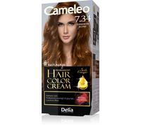 Cameleo - Crème Coloration Permanente - Blond Cannelle - Couleur Intensive & Protection - 5 Huiles + Acides Omega Plus - Teinture Professionnelle Luxueuse - Kit Complet