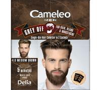Cameleo Men - Teinture Cheveux Barbe Et Moustache - 4.0 Châtain Clair - 2x15ml
