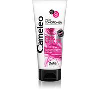 Cameleo - Pink Effect - Après-shampoing à l'extrait de pamplemousse pour cheveux blonds, décolorés, rouges et roses - Cheveux doux et brillants avec des reflets roses - Sans paraben, sel - 200 ml