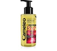Cameleo - Sérum capillaire à l'huile Marula - Réparateur de couleur pour cheveux abîmés, secs, décolorés - Sur cheveux secs et mouillés - Sans rinçage - Sans paraben - 150 ml
