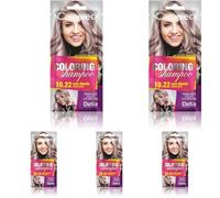 Cameleo - Shampooing teinté - Blond rose - Rafraîchissement rapide et facile des couleurs « couleur en couleur » - Sans ammoniaque ni oxydants - Shampoing en sachet - 40 ml (Lot de 5)