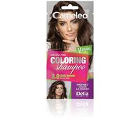 Cameleo - Shampooing Teinté Marron Foncé - Rafraîchissement Rapide et Facile des Couleurs - Sans Ammoniaque ni Oxydants - Shampoing en Sachet - 40 ml