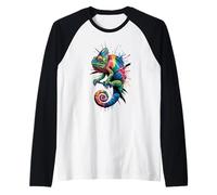 Caméléon arc-en-ciel Manche Raglan