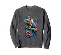 Caméléon arc-en-ciel Sweatshirt