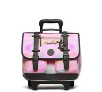 Cameleon Cartable à roulettes Rose 38cm Vintage Fantasy avec 2 compartiments - Idéal pour l'école primaire et la rentrée scolaire en CP, CE1 et CE2 pour fille et garçon