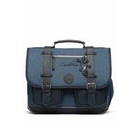 Cameleon Cartable Bleu 38cm Vintage Color avec 2 compartiments - Idéal pour l'école primaire et la rentrée scolaire en CP, CE1 et CE2 pour fille et garçon