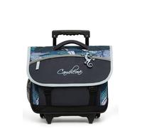 Cameleon Cartable scolaire à roulettes enfant Bleu 38 cm Ligne Actual Intérieur 2 compartiments. Idéal pour l'école primaire : le CP, CE1, CE2. Pour fille et garçon.