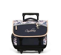 Cameleon Cartable scolaire à roulettes enfant Bleu 38 cm Ligne Actual Intérieur 2 compartiments. Idéal pour l'école primaire : le CP, CE1, CE2. Pour fille et garçon.