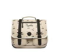 Cameleon Cartable scolaire Beige 41cm Vintage North avec 3 compartiments - Idéal pour l'école primaire et la rentrée scolaire en CM1 et CM2 pour fille et garçon