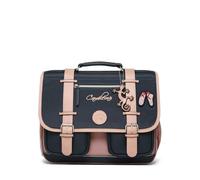 Cameleon Cartable scolaire Bleu 38cm Vintage Fantasy avec 2 compartiments - Idéal pour l'école primaire et la rentrée scolaire en CP, CE1 et CE2 pour fille et garçon