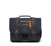 Cameleon Cartable scolaire du CP au CE2 Bleu 38cm Vintage Urban avec 2 compartiments - Idéal pour l'école primaire pour fille et garçon