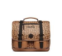 Cameleon Cartable scolaire Marron 41cm Vintage North avec 3 compartiments - Idéal pour l'école primaire et la rentrée scolaire en CM1 et CM2 pour fille et garçon