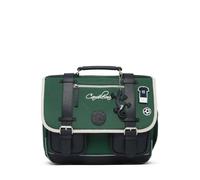 Cameleon Cartable scolaire maternelle et CP Vert 35cm Vintage Urban avec 2 compartiments - Idéal pour l'école primaire et la rentrée scolaire pour fille et garçon