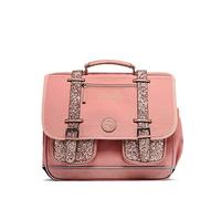 Cameleon Cartable scolaire Rose 41cm Vintage Fantasy avec 3 compartiments - Idéal pour l'école primaire et la rentrée scolaire en CM1 et CM2 pour fille et garçon