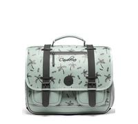 Cameleon Cartable scolaire Vert 41cm Vintage North avec 3 compartiments - Idéal pour l'école primaire et la rentrée scolaire en CM1 et CM2 pour fille et garçon