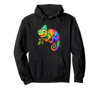 Caméléon coloré - Design Animal Amusant Sweat à Capuche