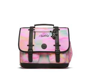 Cameleon Grand cartable scolaire Rose 41cm Vintage Fantasy avec 3 compartiments - Idéal pour l'école primaire et la rentrée scolaire en CM1 et CM2 pour fille et garçon