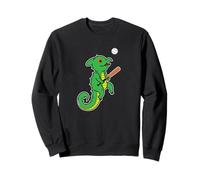 Caméléon joue au baseball Sweatshirt