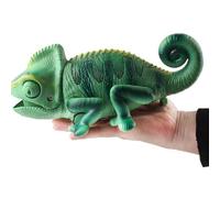 Caméléon Jouet - Faveur De Fête Caméléon Électronique Rampant, Réaliste LED Lumière Sur | Unique Drôle D'Insectes Attrapant Des Jouets Éducatifs, Lézard Cartes Mangeantes Jouets De Caméléon Difficile