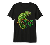 Caméléon Lézard Reptile Chameleon Iguane Caméléon T-Shirt Haut de Gamme