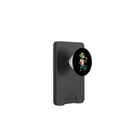 Caméléon Peintre avec Rouleau et Taches de Couleur PopSockets PopWallet pour MagSafe