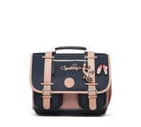 Cameleon Petit cartable scolaire maternelle/CP Bleu 35cm Vintage Fantasy avec 2 compartiments - Idéal pour l'école primaire et la rentrée scolaire en CP pour fille et garçon