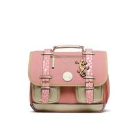 Cameleon Petit cartable scolaire maternelle/CP Rose 35cm Vintage Fantasy avec 2 compartiments - Idéal pour l'école primaire et la rentrée scolaire en CP pour fille et garçon