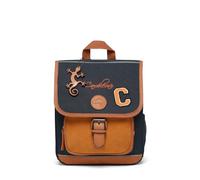 Cameleon Sac à dos Bleu 30cm Vintage Urban 1 compartiment - Idéal pour l'école primaire et la rentrée scolaire en Maternelle pour fille et garçon