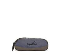 Cameleon Trousse école Gris 24cm avec 2 Compartiments Vintage Urban- Idéale pour la rentrée Scolaire en Primaire du CP au CM2 pour Fille et garçon