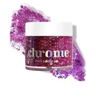 Caméléon visage corps Flash, Mermaid Chunky Flash ombre à paupières changeant de couleur Flash yeux, visage, cheveux et corps vacances Flash cosmétiques 1.13oz (#03)