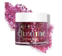 Caméléon visage corps Flash, Mermaid Chunky Flash ombre à paupières changeant de couleur Flash yeux, visage, cheveux et corps vacances Flash cosmétiques 1.13oz (#04)