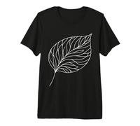Camélia Dessin au Trait Botaniste T-Shirt Haut de Gamme