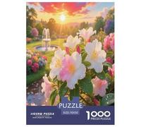 Camélia Fleur Puzzle 1000 Pièces Educa Jouet en Bois Cadeau Unique DécoRation Intérieure Jeu Éduchatif Challenge Toy pour Adultes Et Enfants À Partir De 12 Ans 70x50cm/1000pcs