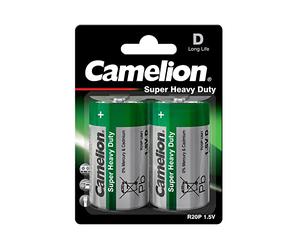 Camelion 10000220 Super heavy duty Batterien R20/ Mono/ 2er Pack