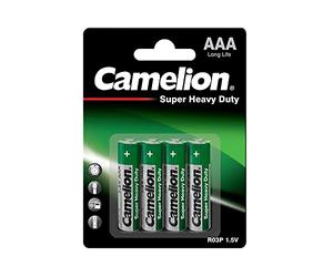 Camelion 10000403 Super heavy duty Batterien R03/ Micro/ 4er Pack