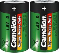Camelion 10100220 Piles Super Heavy Duty R20/ Mono/ Pack de 2 piles sous emballage rétractable