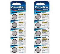 Camelion 10x Lithium Bouton Pile 3V DL2025 / 5003LC CR2025