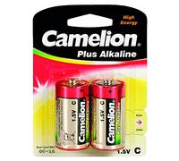 Camelion 11000214 Pack de 2 Piles Alkaline Plus LR14 C Bébé