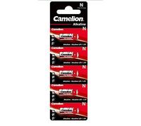 Camelion Piles alcalines LR1 (N) 11000501 - 1,5 V 750 mAh - Lot de 5 - Lady argent