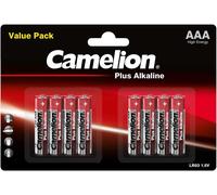 Camelion 11044803 Pack de 8 Piles Alkaline Plus LR03 AAA Micro