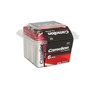 6 Piles Alcalines 9V / 6LR61 Camelion Plus Alcaline