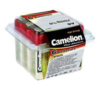 6 Piles Alcalines 9V / 6LR61 Camelion Plus Alcaline