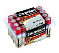 Camelion 11102003 Boîte de 20 piles alcalines AAA G