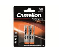 Camelion 17020206 Batterie rechargeable 2 accus R06 / AA / 2000 mAh sous blister