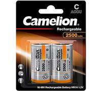 Camelion Accus rechargeables NiMH – boîtiers AAA AA C D 9V