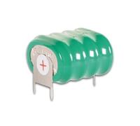 Camelion 4/V140H'SLFC Piles Rechargeables Nimh 4,8 V/143 Mah 3 Broches Verticales pour Circuit Imprimé