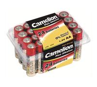24 Piles Alcalines AA / LR6 Camelion Alcaline Plus